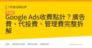 Google Ads收費點計？廣告費、代投費、管理費完整拆解